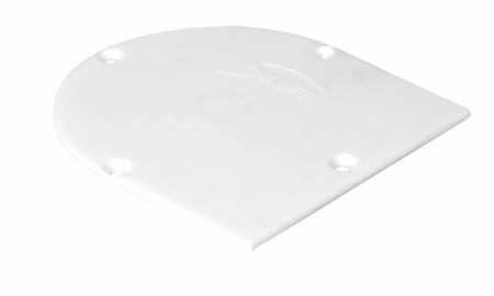 SIMET Pokrywa puszki 60mm skrajna PM1 PA6 biała 37162006