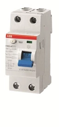 ABB Wyłącznik różnicowo-prądowy serii STANDARD F202-AC-16/0,01; 2-polowy; typ AC; I=16A; In= 10mA
