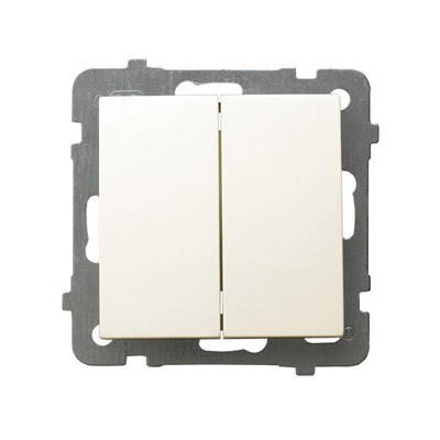 AS Łącznik schodowy podwójny ecru ŁP-10G/m/27 
