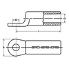 HAUPA Końcówka oczkowa AL 300/M12 292808