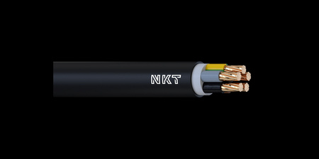 Kabel bezhalogenowy miedziany nierozprzestrzeniający płomienia N2XH-J 0,6/1kV 5x10 RE B2ca s1a d1 a1