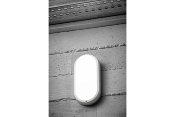 GTVOprawa kanałowa KODO, LED, 8W,720lm, 4000K, AC180-250V, IP54, IK08, owalna, biały LD-KD08WOV-NB