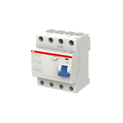ABB Wyłącznik różnicowo-prądowy serii STANDARD F204-AC-80/0,3; 4-polowy; typ AC; I=80A; In= 300mA