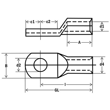 HAUPA Końcówka rurkowa Cu cynowana standard HKR 10/10 290944