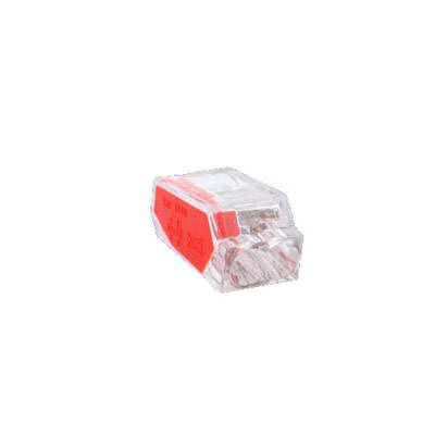SIMET Złączka samozaciskowa bezgwintowa 2x2,5mm²  2 styki PC252-CL  89001000