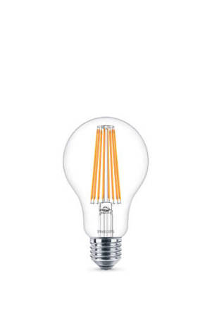 PHILIPS Żarówka LED Bulb Classic A67 11W/827 odpowiednik 100W 1521lm 2700K ciepła biała E27 filament szklana
