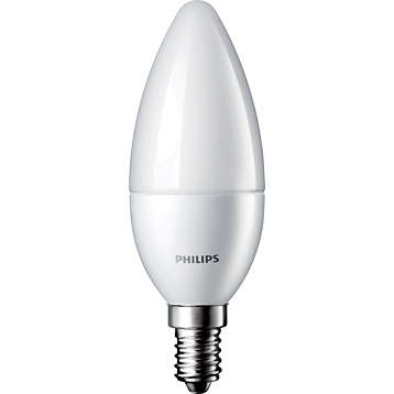 PHILIPS Żarówka LED CorePro candle 5,5W/827 odpowiednik 40W 470lm 2700K ciepła biała E14 Frosted