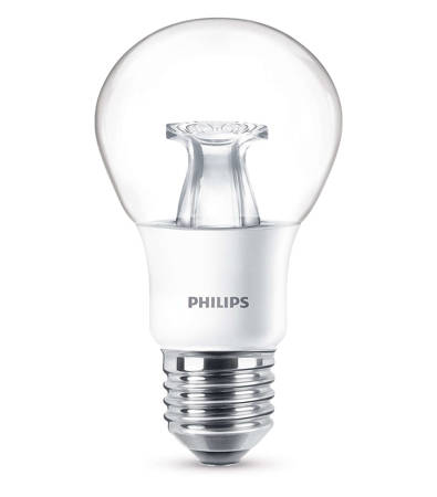PHILIPS Żarówka LED Warmglow 6W 470lm E27 A60 odpowiednik 40W Clear, ściemnialna, regulacja barwy 2200-2700K