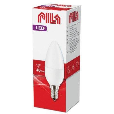 PILA Żarówka LED świeczka B35 40W(5,5W) E14 230V 470lm 2700K biała ciepła