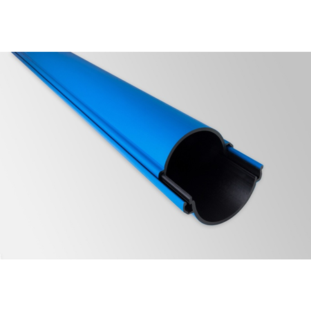 Rura osłonowa sztywna dzielona ROS-D 110mm - niebieska